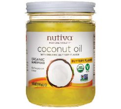 Nutiva Coconut Oil Buttery Flavor image