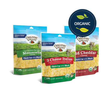 Organic Valley Shredded Cheese image